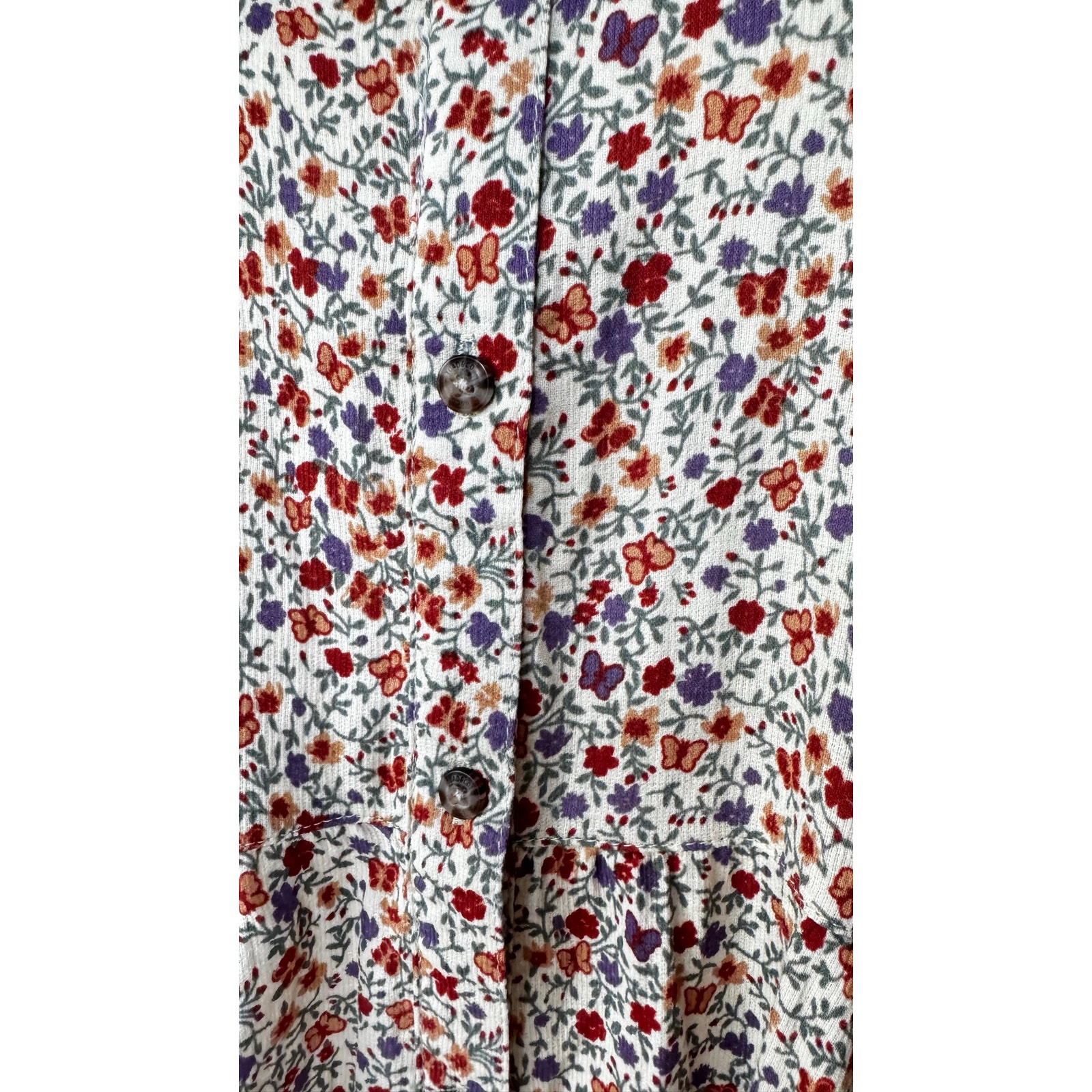 Toad & Co Manzana Tiered Tank Dress Color: Salt Print Size Medium Nwt — image 6 of 7